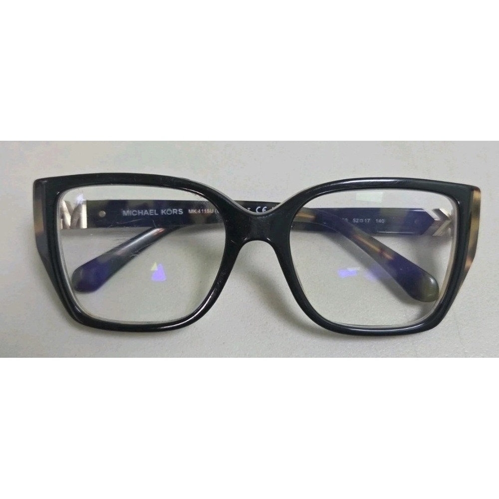 Michael Kors Castello MK4115U Tortoise Square Eyeglasses Frames 52-17-140